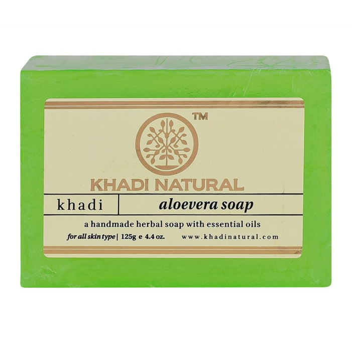 Khadi Natural Aloevera Soap 125g-2