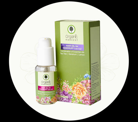 Organic Harvest Hair Oil For Dandruff Free Hair, 50ml-1