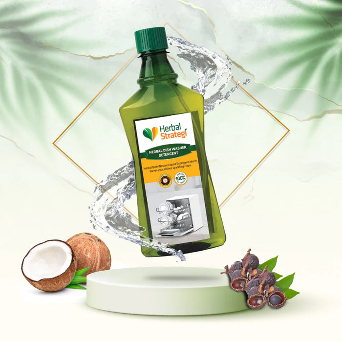 Herbal Strategi Natural Dishwasher Liquid Detergent