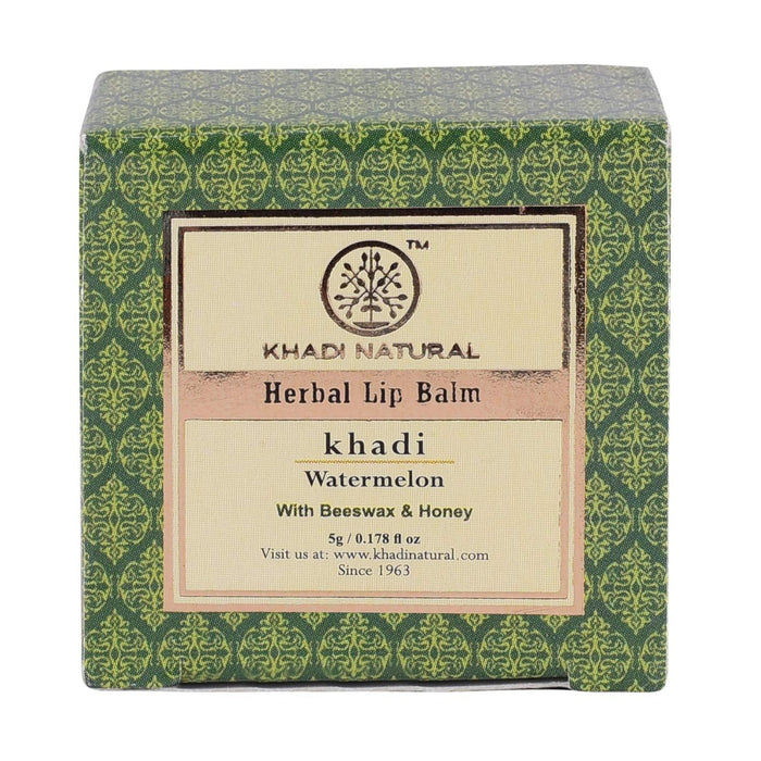 Khadi Natural Watermelon Lip Balm 5g - 3