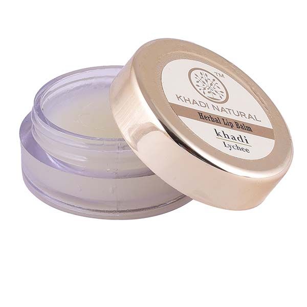 Khadi Natural Lychee Lip Balm 5g-1