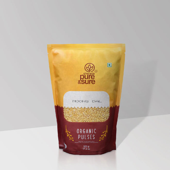 Pure&Sure, Organic Moong Dal, 500g-2