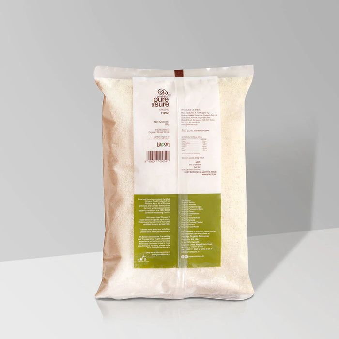 Pure&Sure Organic Rava, 1Kg-3