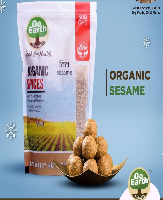 Go Earth Organic White Sesame Seed