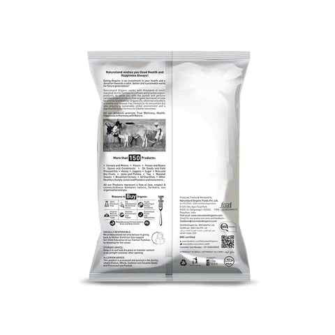 NatureLand Organic Urad White Whole (Gota) 1Kg-2