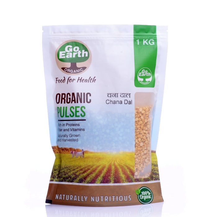 Go Earth Organic Chana Dal - 1 Kg