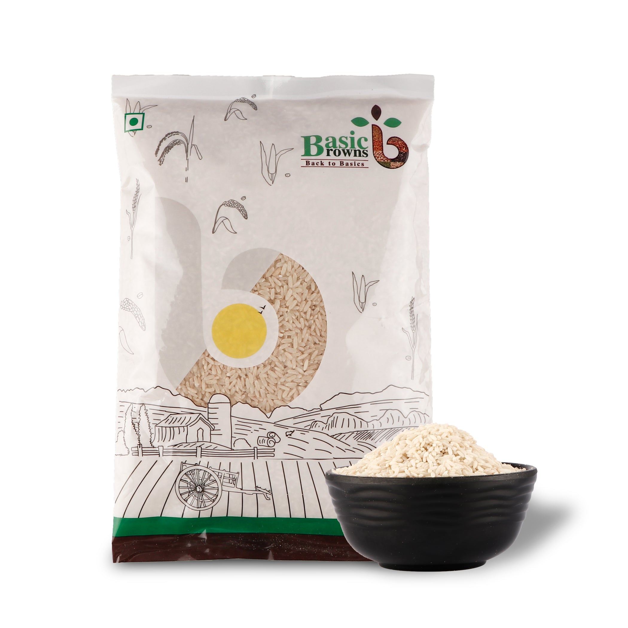 Buy Hand Pound Rice 750g — BasicBrowns