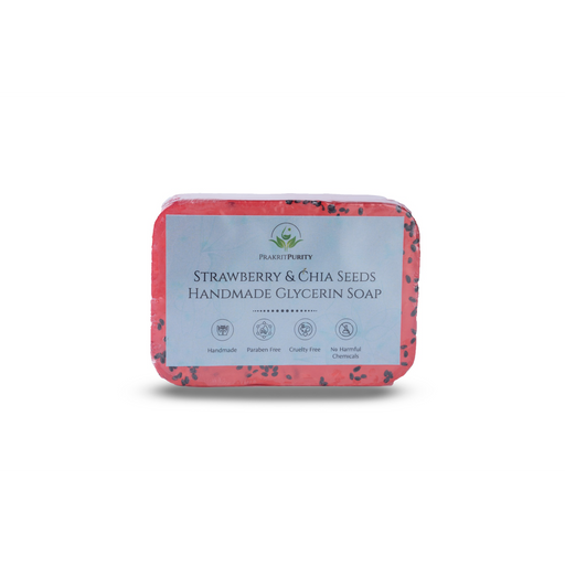Strawberry & Chia Seeds Soap-1