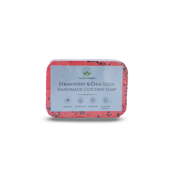 Strawberry & Chia Seeds Soap-1