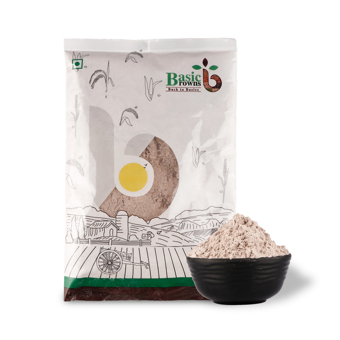 BasicBrowns Sprouted Ragi Malt 500g