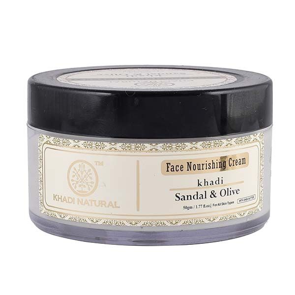 Khadi Natural Sandal & Olive Nourishing Cream 50g-1