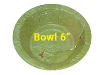Leaf Bowl, 6 Inch, 25 Pack