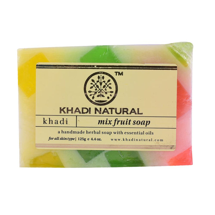 Khadi Natural Herbal Mix Fruit Soap 125g-1
