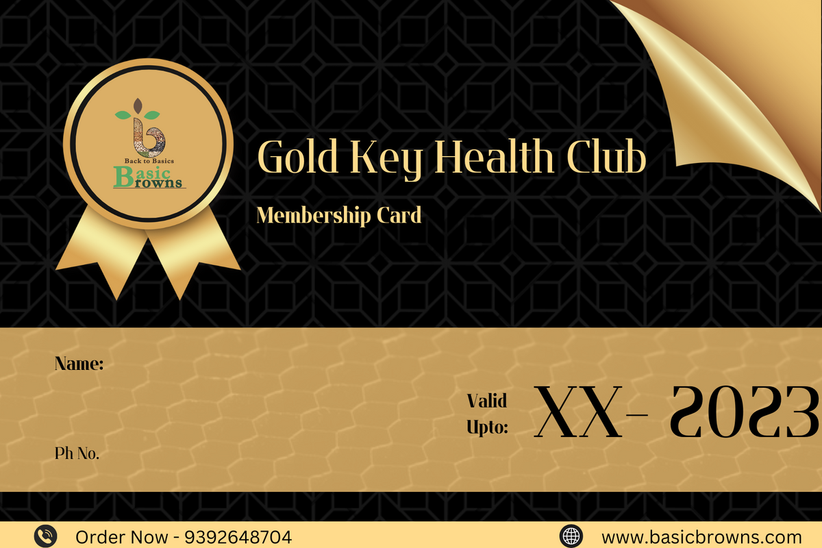 Gold Key Membership (BB HEALTH CLUB💪) — BasicBrowns