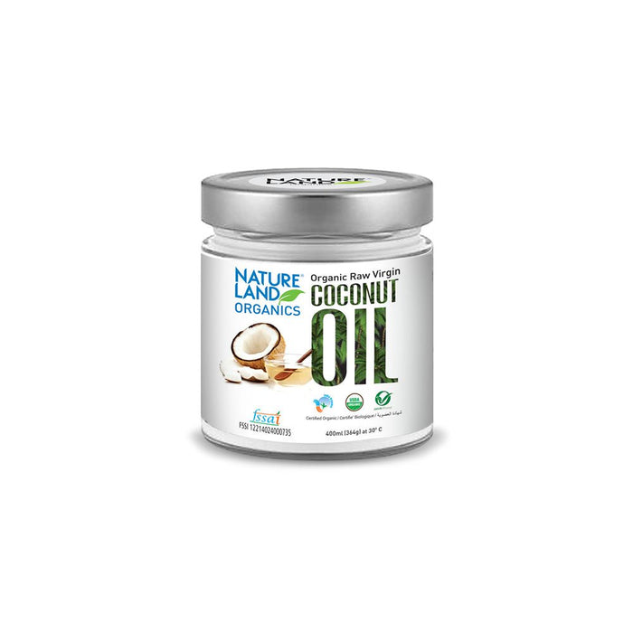 NatureLand Organic Coconut Oil 400ml-1