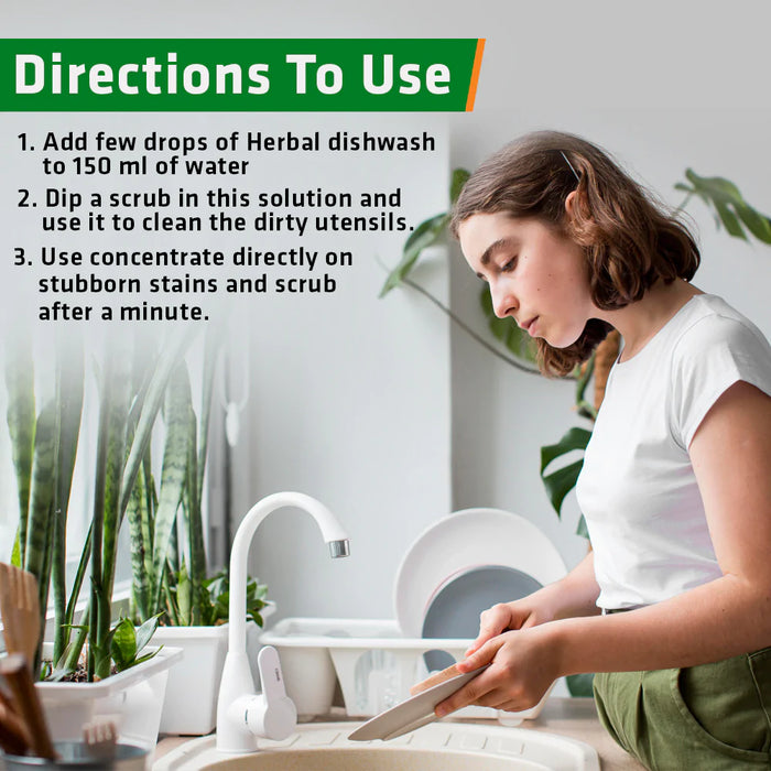 Herbal Strategi Herbal Liquid Dish wash