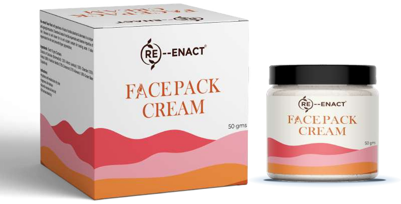 Re-enact Face Pack Cream 50g