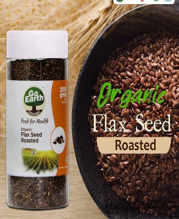 Go Earth Organic Raw Flax Seeds 