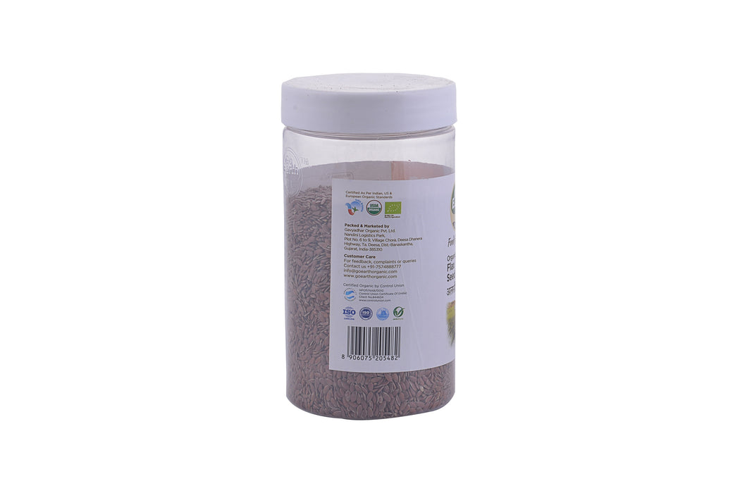 Go Earth Organic Raw Flax Seeds 300g