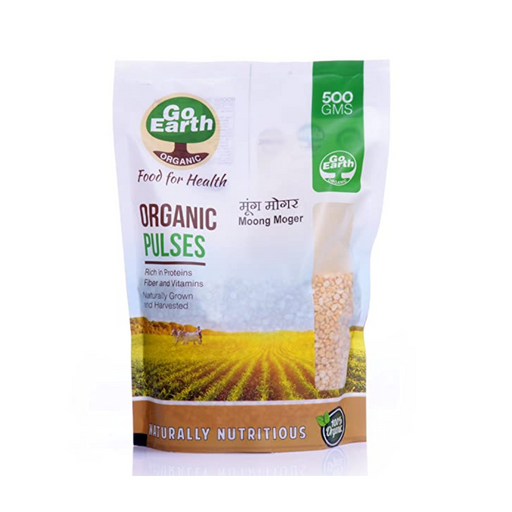 Go Earth Organic Green Gram Split Without Skin 500g-1