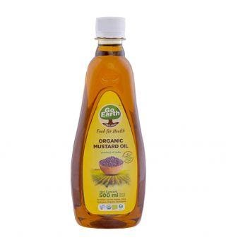 Go Earth Organic Mustard Oil 500ml - 2
