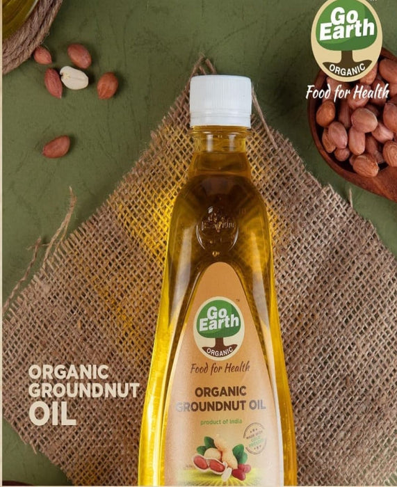 Go Earth Organic Groundnut Oil