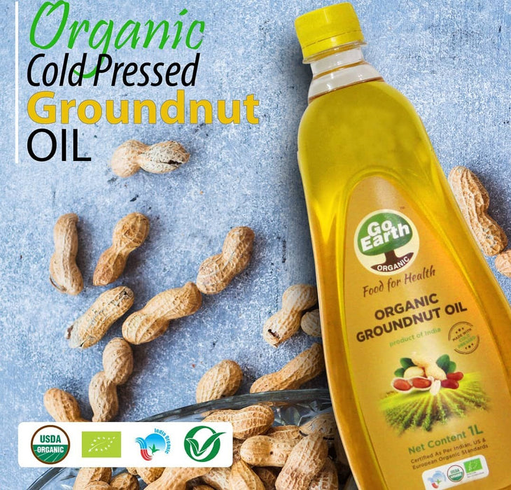 Go Earth Organic Groundnut Oil