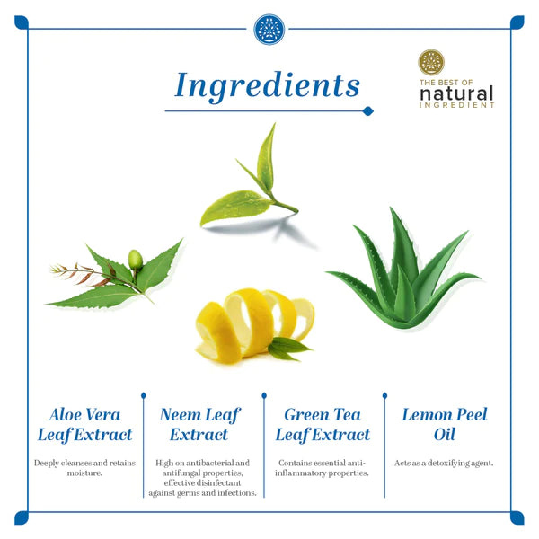 Khadi Natural Hand Sanitizer Aloe Vera & Lemon 70% Alcohol Mist Pump 500ml-3
