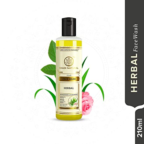 Khadi Natural Herbal Face Wash 210ml-4
