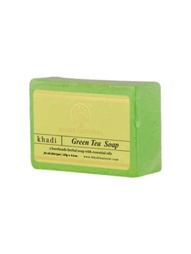 Khadi Natural Herbal Green Tea Soap 125g-2