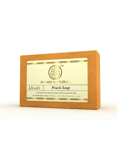 Khadi Natural Herbal Peach Soap 125g-2