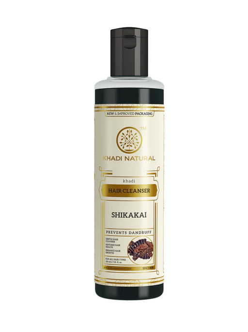 Khadi Natural Herbal Shikakai Hair Cleanser 210ml-2