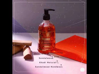 Khadi Natural Moisturizing Sandalwood Hand Wash 300ml-1