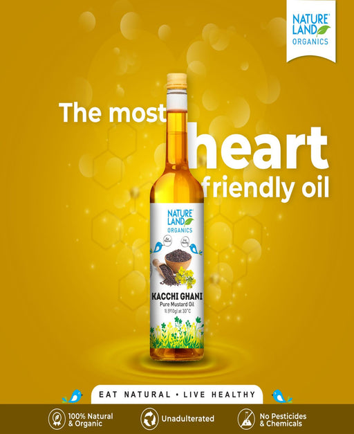 NatureLand Organic Mustard Oil 1L-1