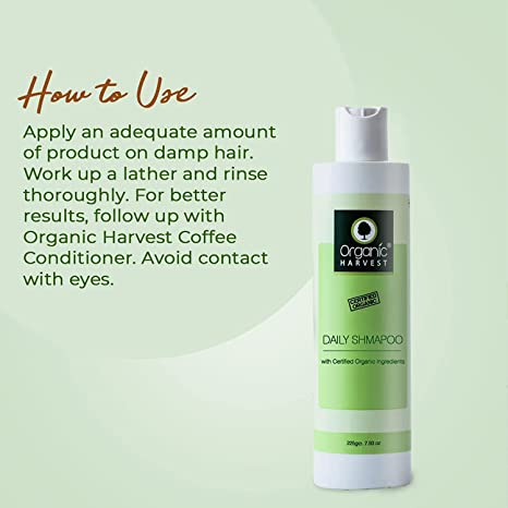 Organic Harvest Daily Shampoo 225ml-2