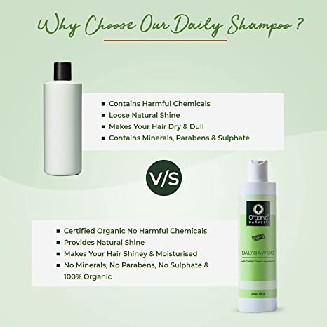 Organic Harvest Daily Shampoo 225ml-4