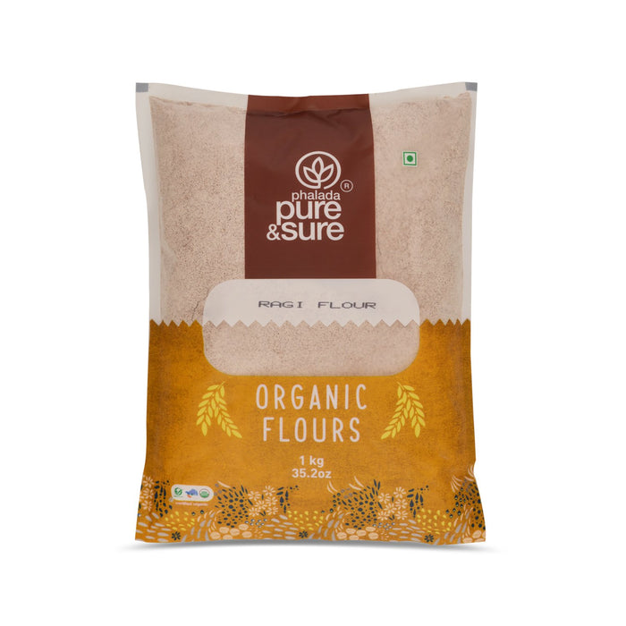 Pure&Sure Organic Ragi (Finger Millet) Flour 1Kg
