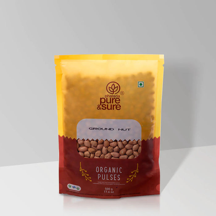 Pure&Sure Organic Groundnut (Peanut), 500g