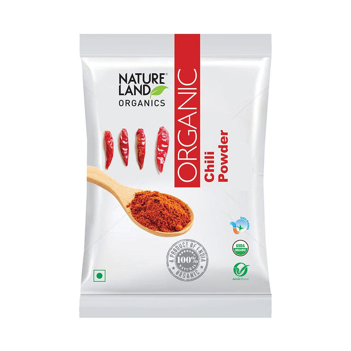 NatureLand Organic Red Chilli/Chilly Powder 200g-1