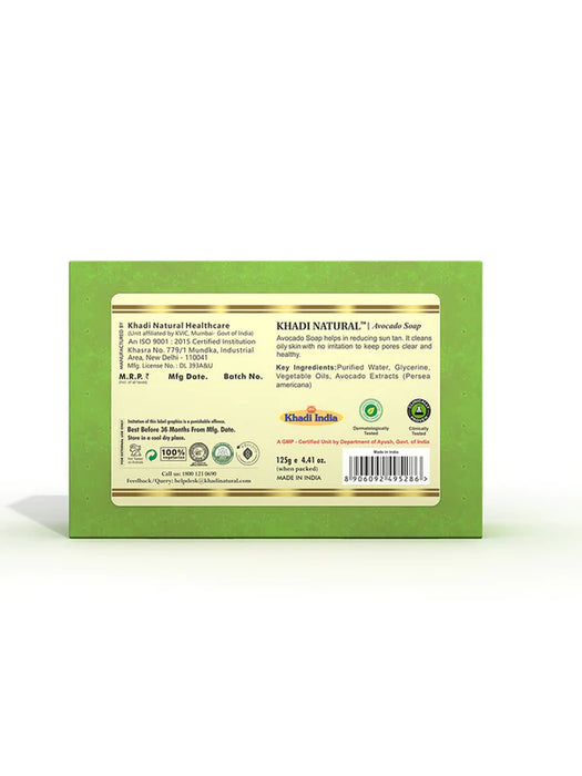 Khadi Natural Herbal Avacado Soap 125g-2