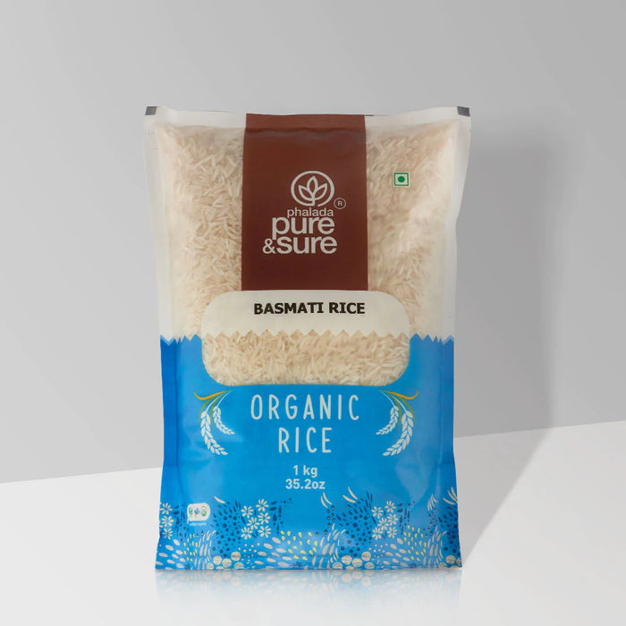 Pure&Sure, Organic Basmati Rice, 1Kg-2