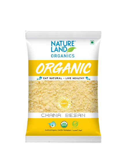 NatureLand Organic Chana Besan 500g-1