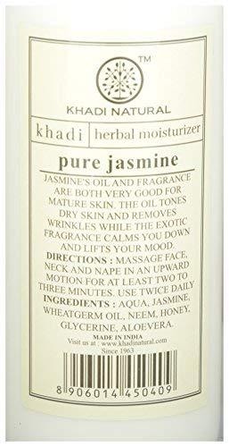 Khadi Natural Pure Jasmine Moisturizer 210ml-2
