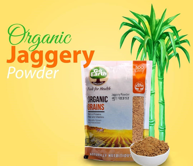 Go Earth Organic Jaggery Powder 500g-2