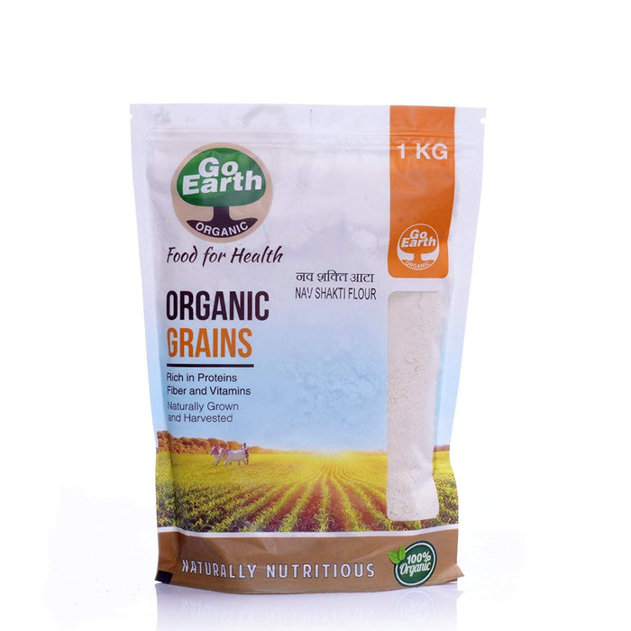 Go Earth Organic Nav Shakti (Multigrain) Flour