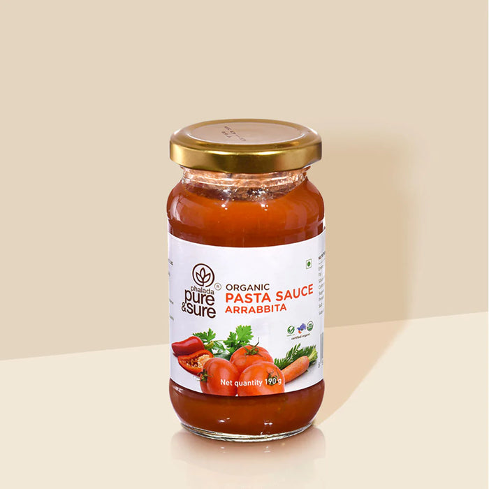 Pure&Sure Organic Pasta Sauce Arrabbita 190g-2
