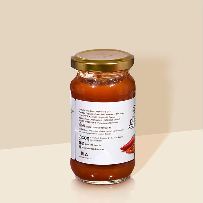 Pure&Sure Organic Pasta Sauce Arrabbita 190g-3