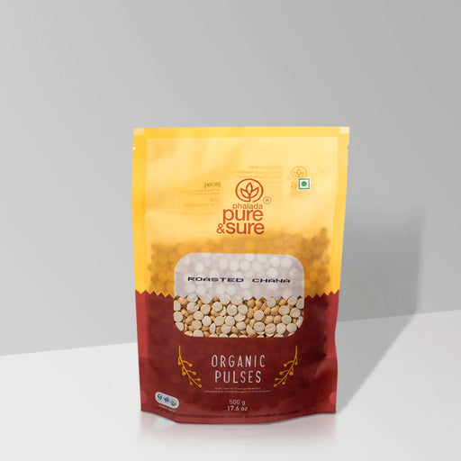 Pure&Sure, Organic Roasted Chana, 500g-2