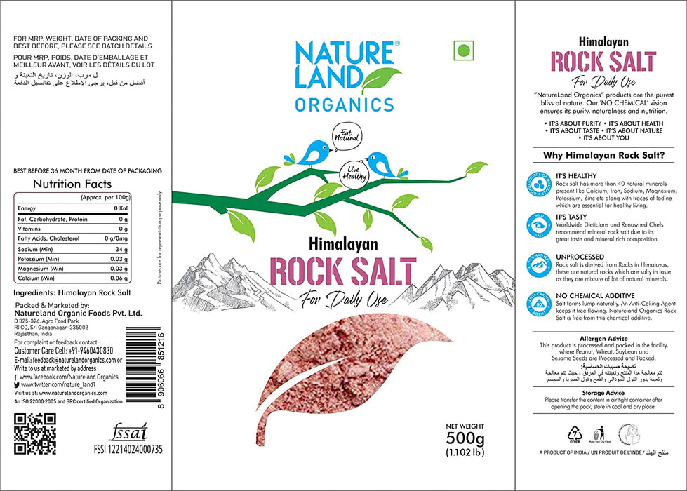 NatureLand Himalayan Rock Salt 1Kg-2