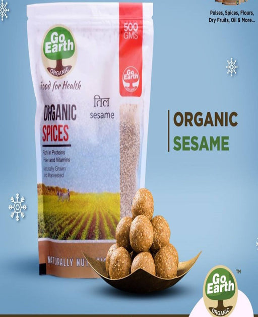 Go Earth Organic White Sesame Seed 
